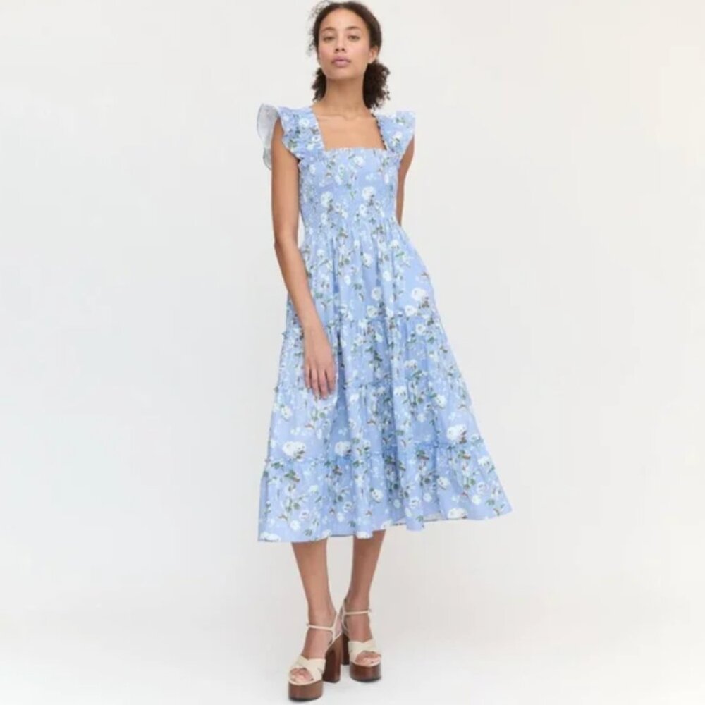 Hill House Home The Ellie Nap Dress - Sky Bluebonnet Size M Sky Bluebonnet / M